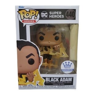 FUNKO POP ! BLACK ADAM 440 FUNKO EXCLUSIVE U01 New